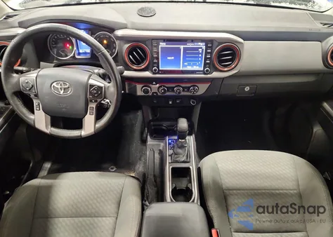 2020 Toyota Tacoma Double Cab z USA, uszkodzony, nr VIN 5TFCZ5AN0LX240445